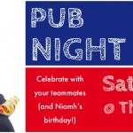 2019 Pub Night #2 (Niamh's Birthday!)