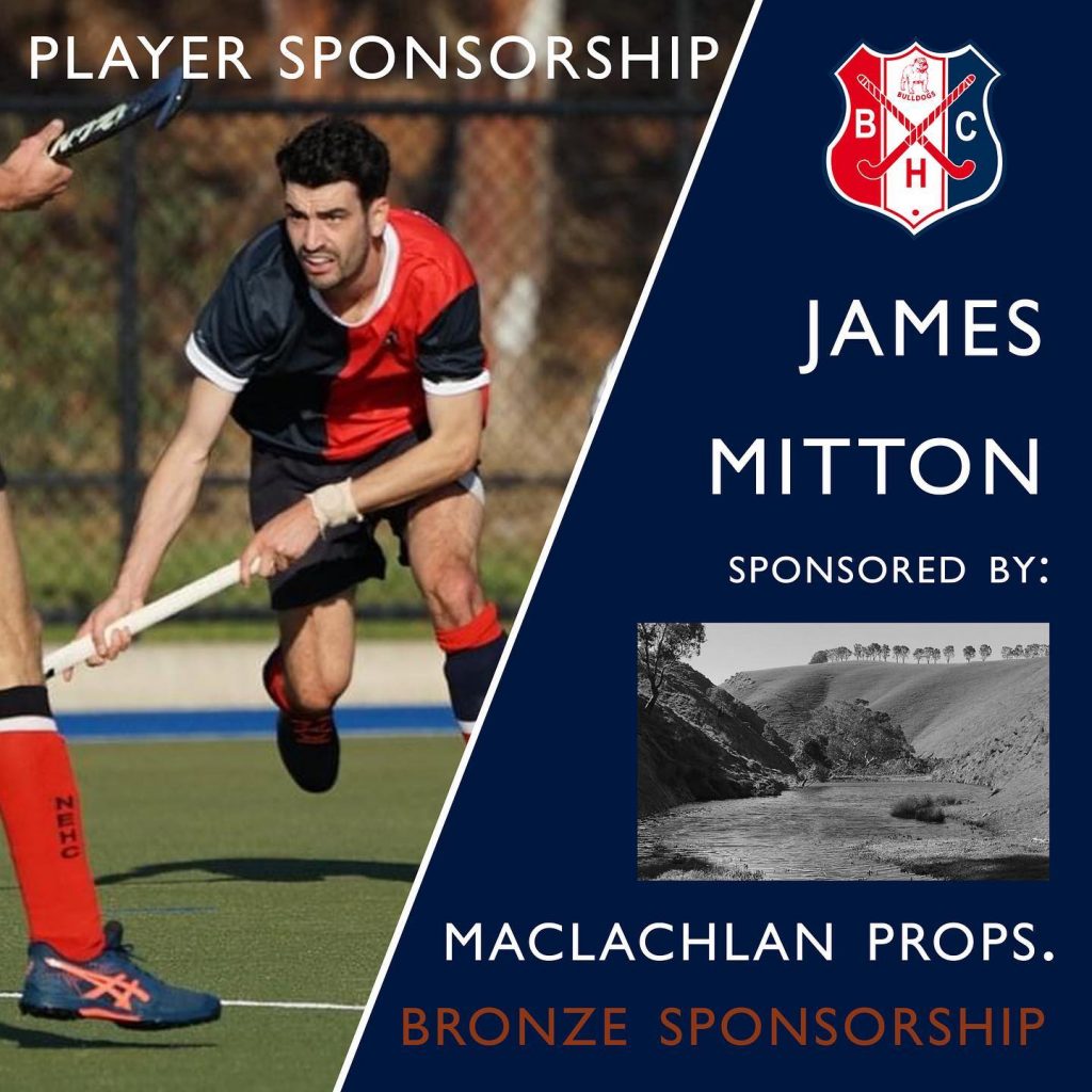 James Mitton - Player Sponsorship Package